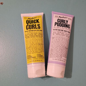 NEW Miss Jessie's Quick Curls and Curl Pudding Hair Styling Products Full Size
